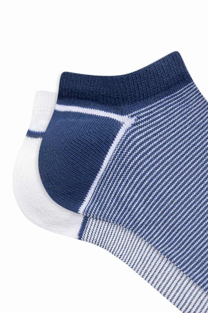 Mavi Ankle Gri Melanj Erkek Çorap 0910192-24386 - 2