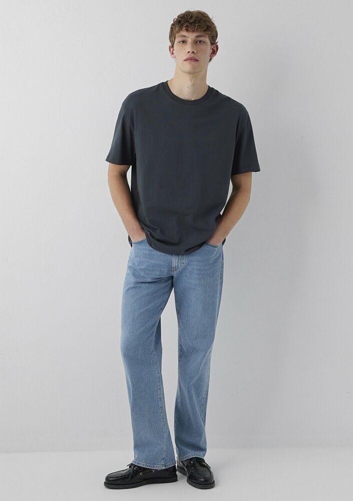Mavi Antrasit Basic Loose Fit Erkek Tişört 066249-91268 (1)