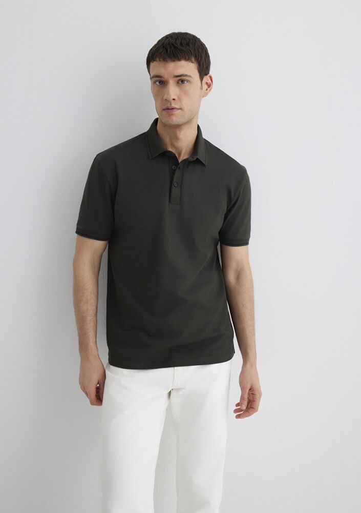 Mavi Antrasit Polo Erkek Tişört 0612648-71587