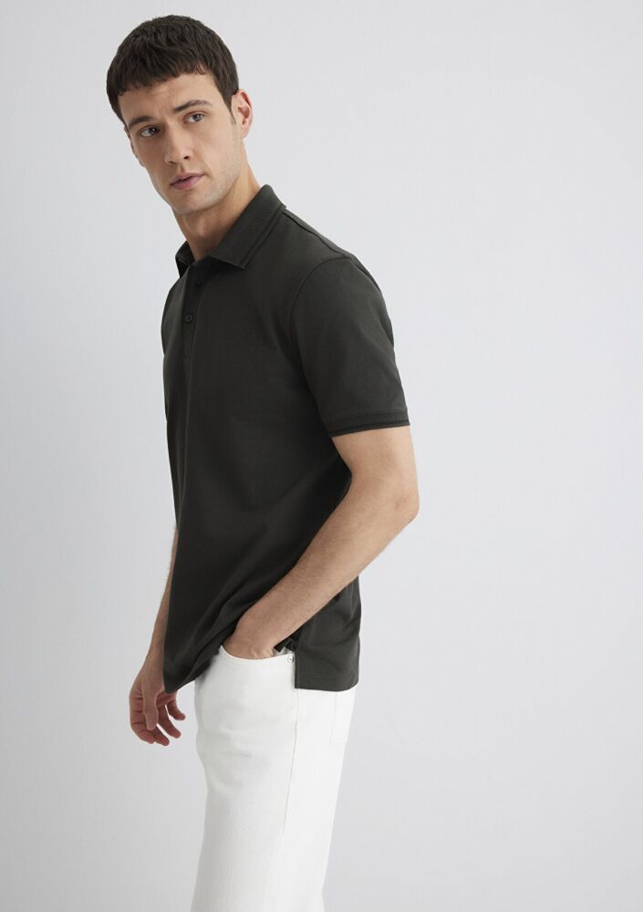Mavi Antrasit Polo Erkek Tişört 0612648-71587 (1)