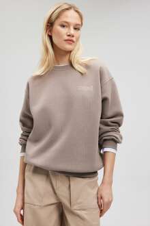 Mavi Aytaşı Bej Kadın Sweat 1611656-70364 - Mavi (1)