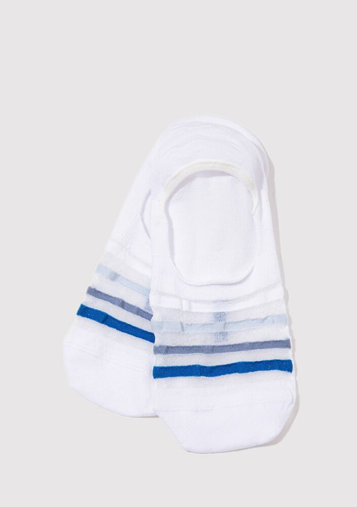 Mavi Babet Beyaz Kadın Çorap 1913153-20843