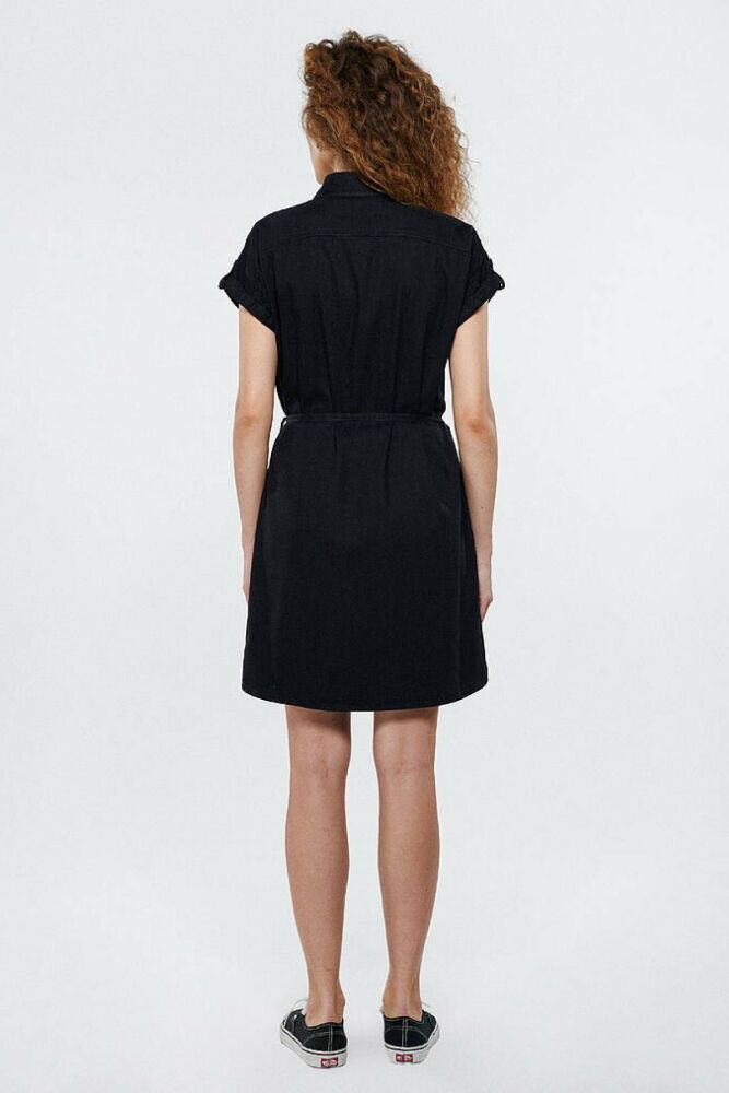 Mavi Barbara Black Used Gold Kadın Jean Elbise 130548-81268 - 3