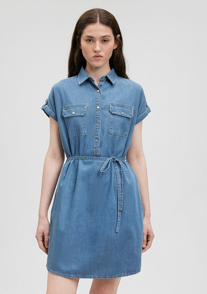 Mavi Barbara Lt Denim Kadın Elbise 130548-26176 - 3