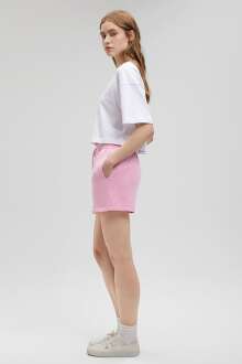 Mavi Basic Pembe Kadın Şort 1410152-70972 - Mavi (1)