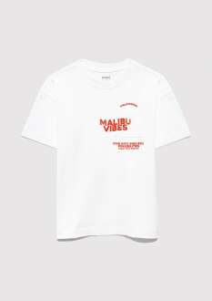 Mavi Baskılı Ekru Çocuk Tişört 6610327-70057 - 1