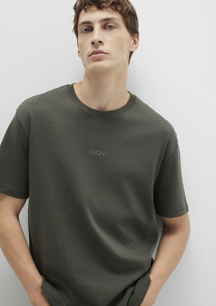 Mavi Baskılı Erkek Tişört  0613102-71553