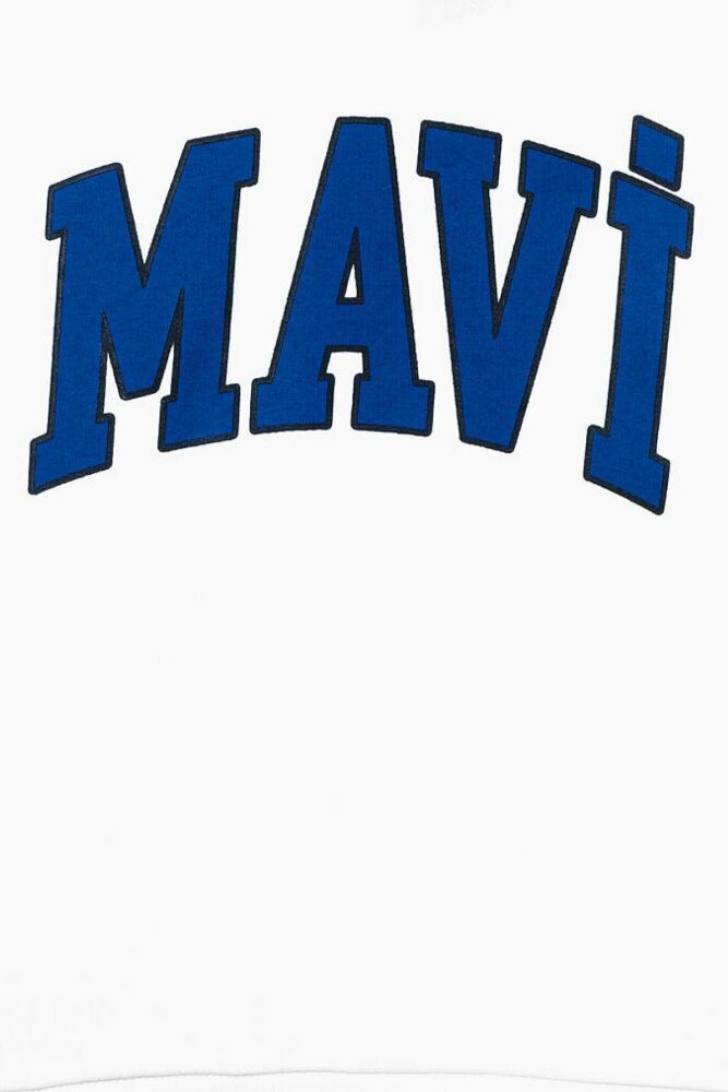 Mavi Baskılı Kapişonlu Çocuk Sweat 6610110-70057 - 4
