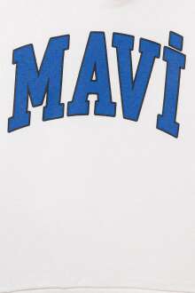 Mavi Baskılı Kapişonlu Çocuk Sweat 6610110-70057 - 5