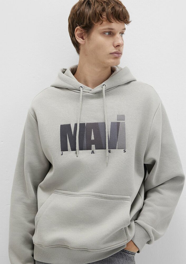 Mavi Baskılı Mineral Gri Erkek Sweat 0S10199-70093 (1)