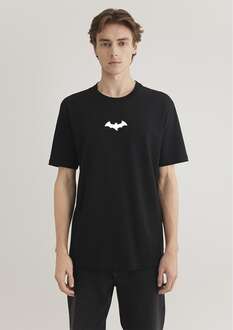 Mavi Batman Feflektör Baskılı Erkek Tişört 066878-900 - 4