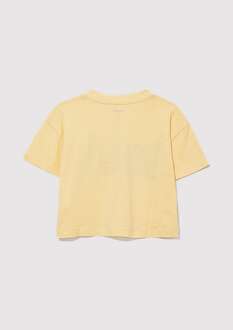 Mavi Berlin Baskılı Crop Çocuk Tişört 7610269-89145 - 4