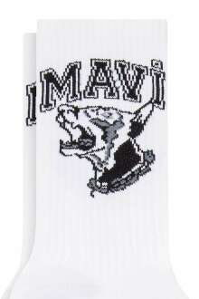 Mavi Beyaz Erkek Çorap 0911107-620 - Mavi (1)