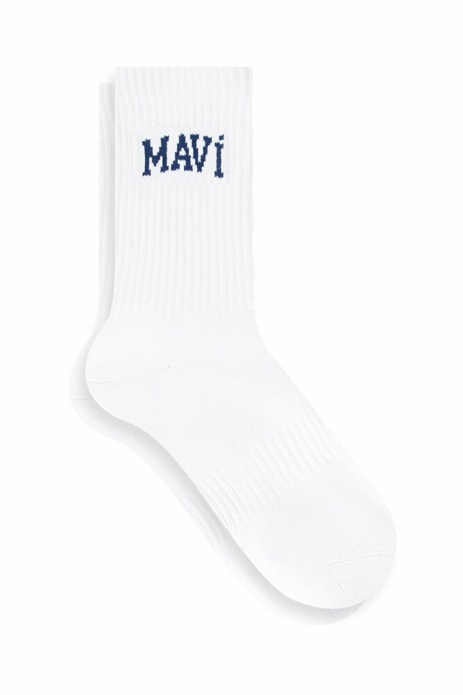 Mavi Beyaz Erkek Soket Çorap 0911160-28613 (1)
