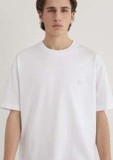 Mavi Beyaz Erkek Tişört 0612757-620 - Mavi (1)