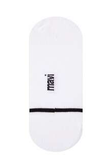 Mavi Beyaz Kadın Babet Çorap 1912451-620 - Mavi (1)