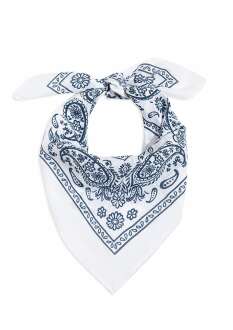 Mavi Beyaz Kadın Bandana 1911810-70057 - 2