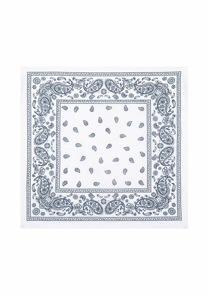 Mavi Beyaz Kadın Bandana 1911810-70057 - 4