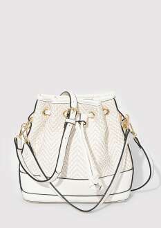 Mavi Beyaz Kadın Kol Çantası 1913093-620 - Mavi (1)