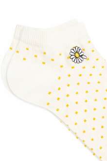 Mavi Beyaz Kadın Patik Çorap 1911869-20844 - Mavi (1)