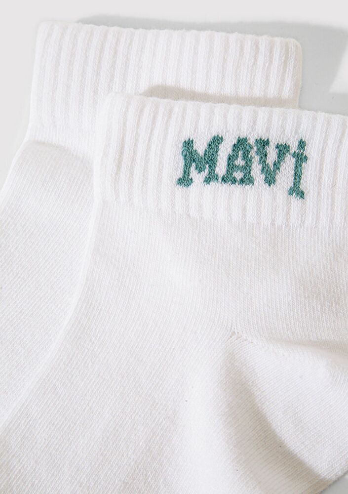 Mavi Beyaz Kadın Patik Çorap 1912785-20843 (1)