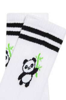 Mavi Beyaz Kadın Soket Çorap 1911385-620 - Mavi (1)