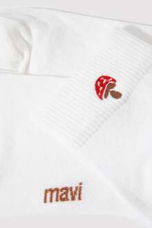 Mavi Beyaz Soket Kadın Çorap 1912755-620 - Mavi (1)