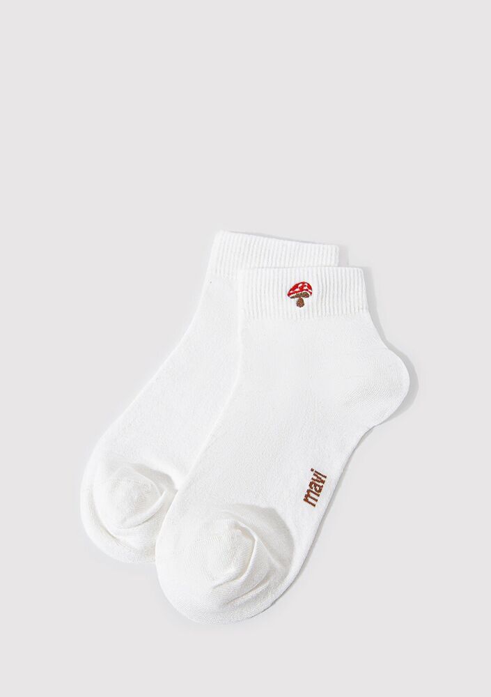 Mavi Beyaz Soket Kadın Çorap 1912755-620