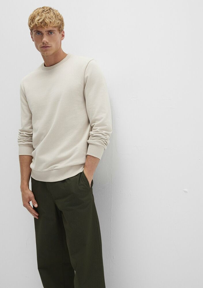 Mavi Bisiklet Yaka Bej Erkek Sweat 0S10457-35111