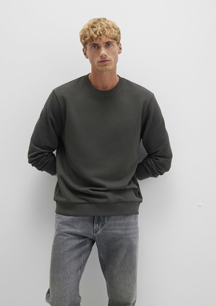 Mavi Bisiklet Yaka Gri Erkek Sweat 0S10421-70090 (1)