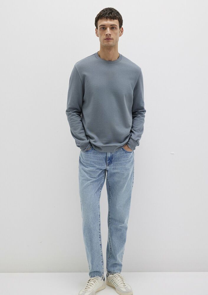 Mavi Bisiklet Yaka Gri Erkek Sweat 0S10457-80889 (1)