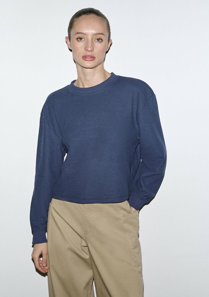 Mavi Bisiklet Yaka Kadın Sweat 1S10508-70487 (1)