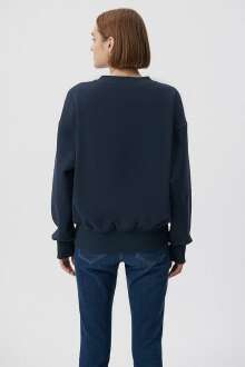 Mavi Bisiklet Yaka Koyu Lacivert Kadın Sweat 1S10004-82318 - 3