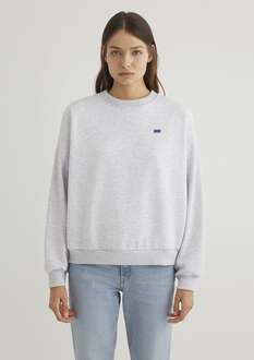 Mavi Bisiklet Yaka Logo Açık Gri Kadın Sweat 1S10087-80196 - 3