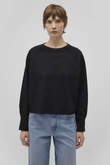 Mavi Bisiklet Yaka Siyah Kadın Sweat 1S10150-900 - 3