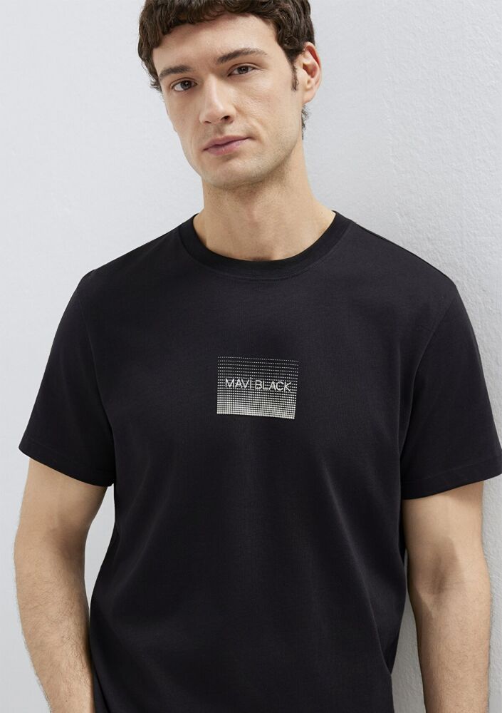Mavi Black Baskılı Siyah Regular Fit Erkek Tişört 0613364-71379 (1)