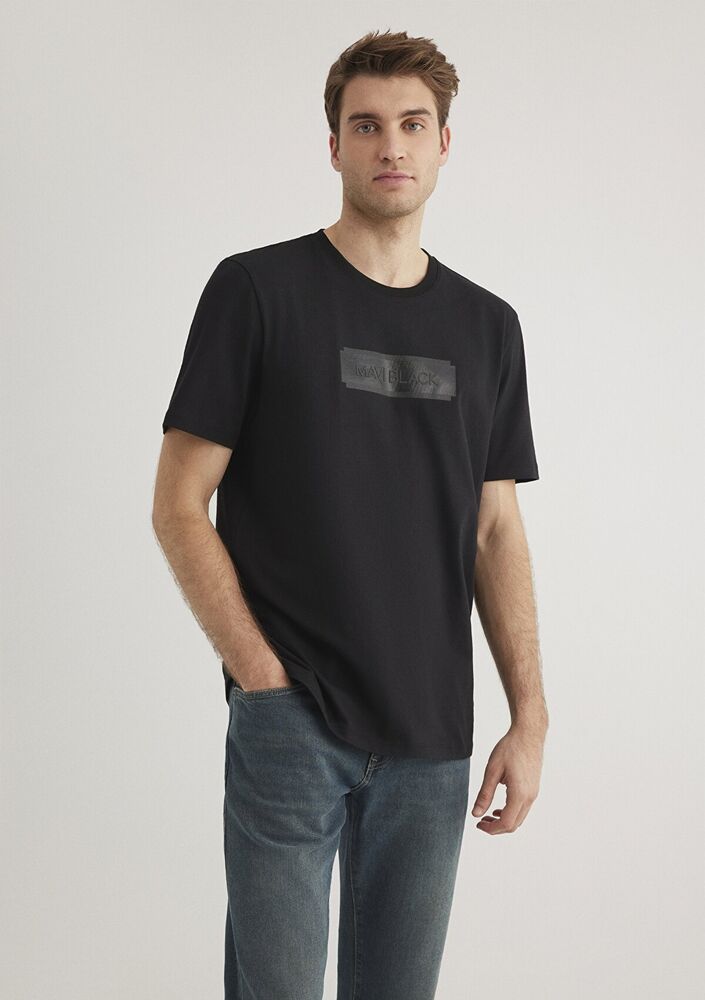 Mavi Black Siyah Erkek Tişört 0612528-900 - 3