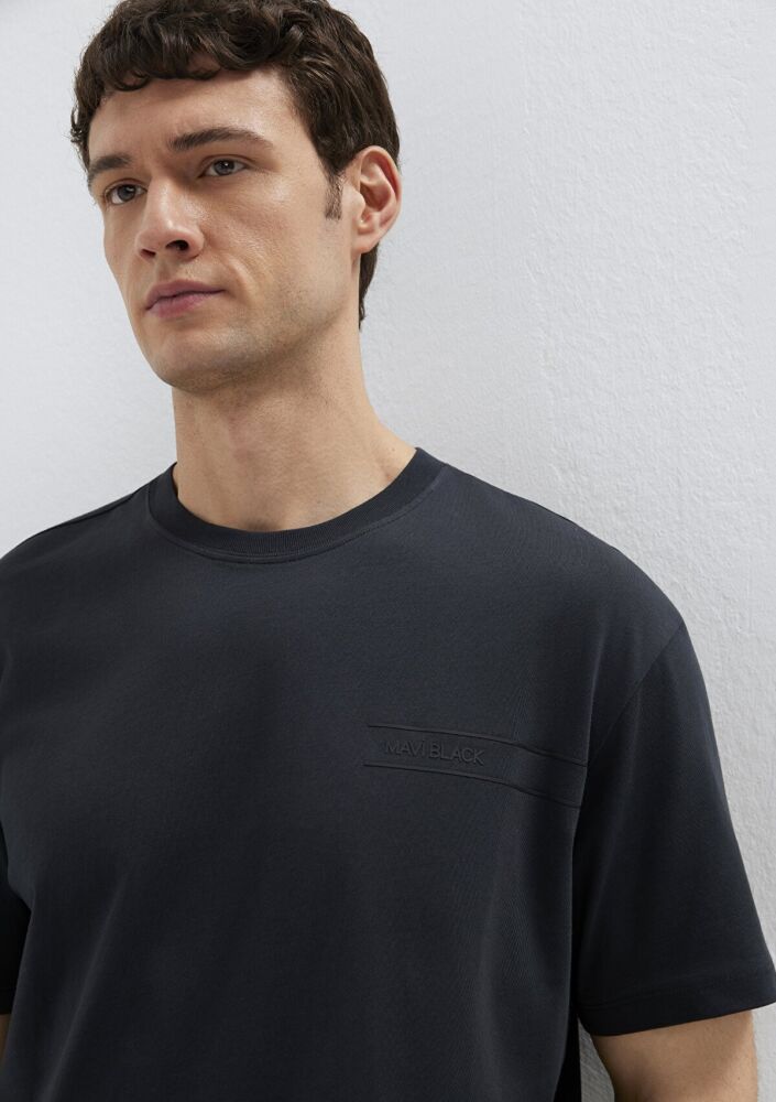 Mavi Black Siyah Loose Fit Erkek Tişört 0613589-71379 (1)