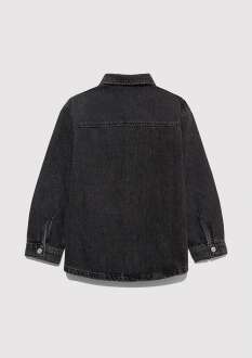 Mavi Bob Smoke Denim Çocuk Jean Gömlek 6210000-89447 - Mavi (1)