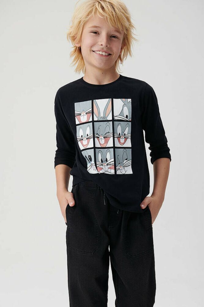 Mavi Buds Bunny Siyah Sweat 6610138-900 - 1