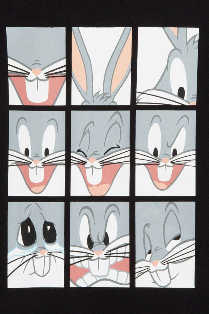 Mavi Buds Bunny Siyah Sweat 6610138-900 - 4