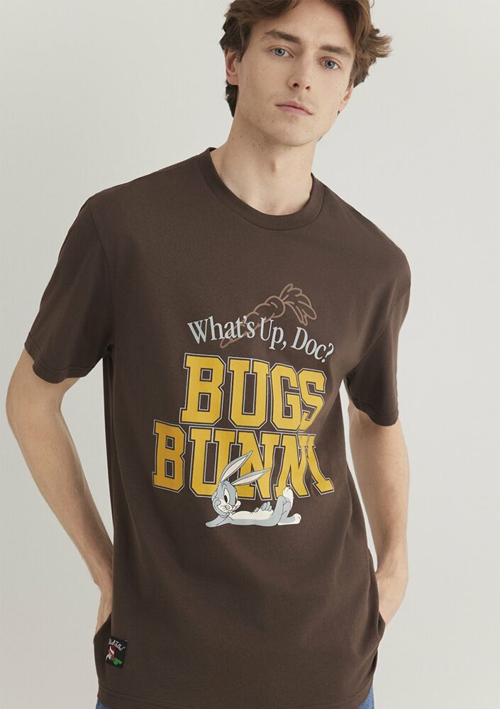 Mavi Bugs Bunny Erkek Tişört 0612565-88067 - 1