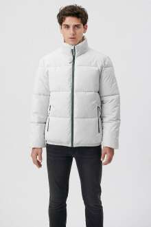 Mavi Bulut Gri Erkek Ceket 0110189-83746 - Mavi (1)