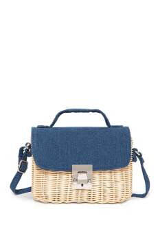 Mavi Çapraz Malubu Mavisi Kadın Çanta 1912157-70869 - Mavi (1)