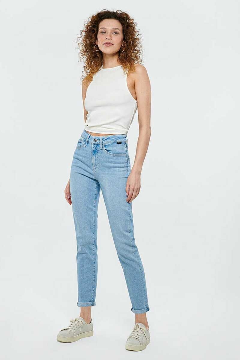 Mavi Cındy Lt Blue Gold Shape Kadın Jean 100277-84410 - 1