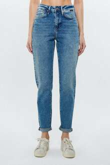 Mavi Cındy Mid Shaded Gold Shape Kadın Jean 100277-84421 - Mavi (1)