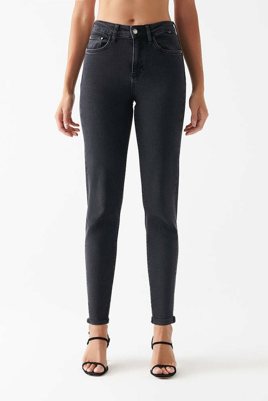 Mavi Cındy Mıd Smoke Denim Kadın Jean Pantolon 100277-35250 - 2