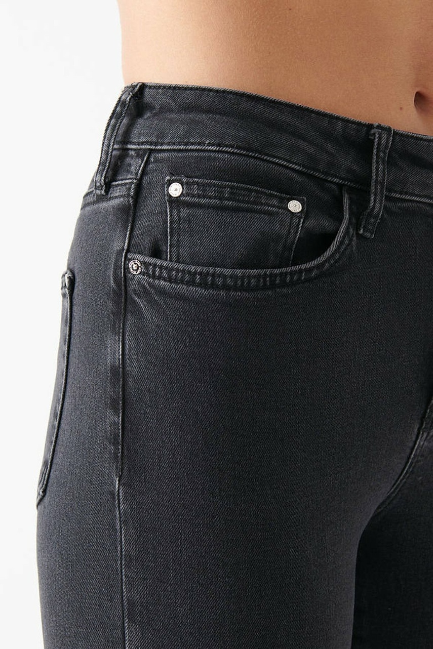 Mavi Cındy Mıd Smoke Denim Kadın Jean Pantolon 100277-35250 - 5