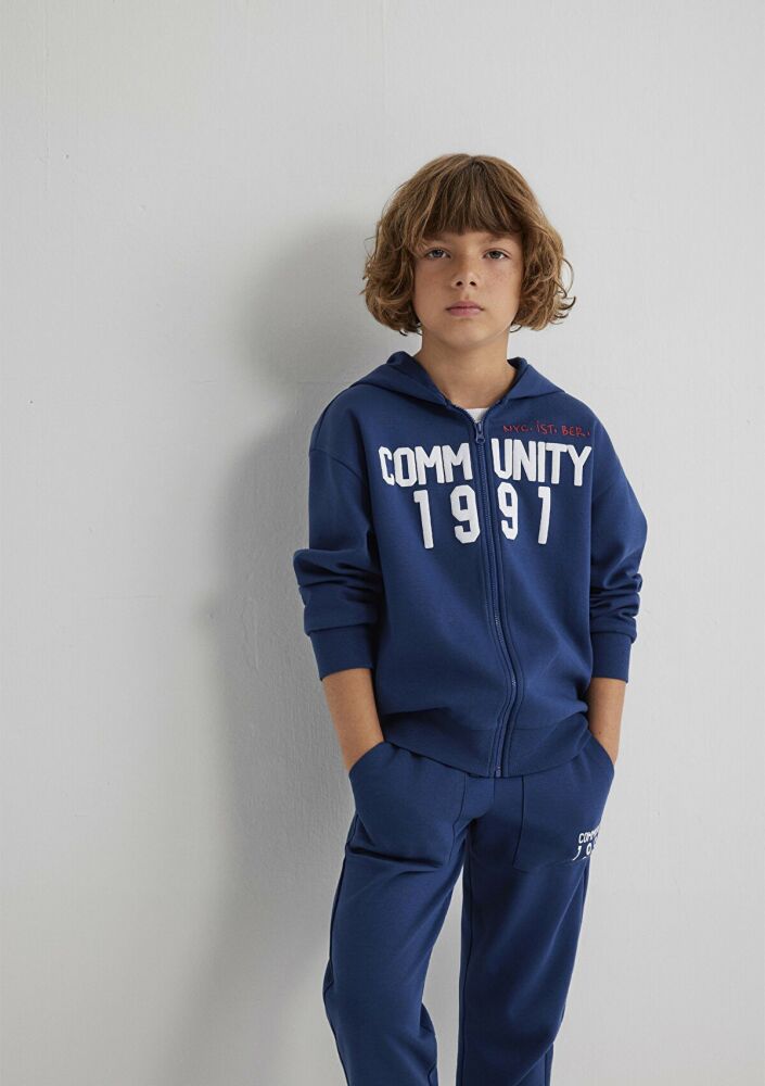 Mavi Communıty 1991 Baskılı Çocuk Sweat 6S10119-70721 - 1