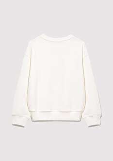 Mavi Cool Kids Baskılı Kırık Beyaz Çocuk Sweat 7S10094-70057 - 2
